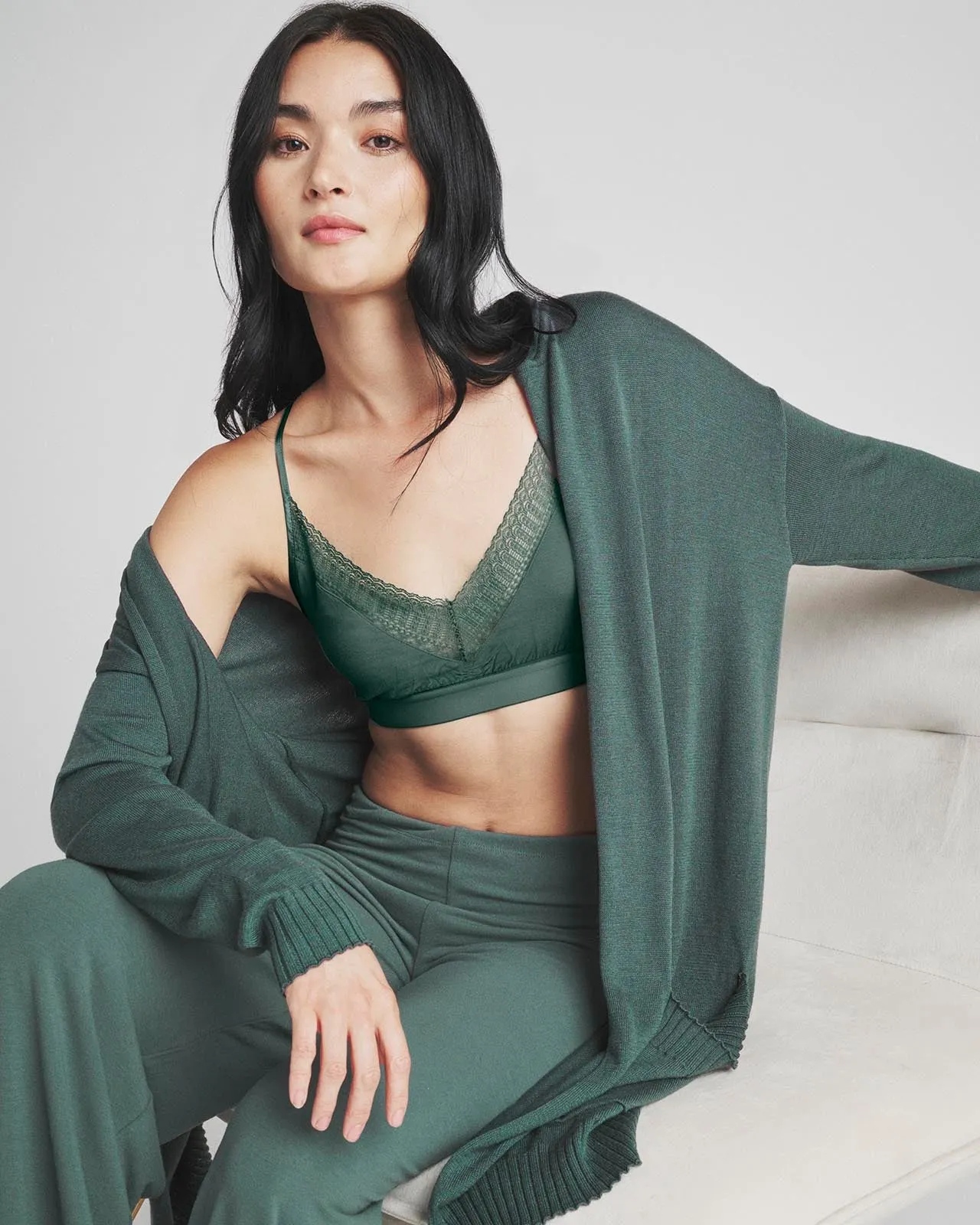 24/7 LYR Lace Trim Bralette