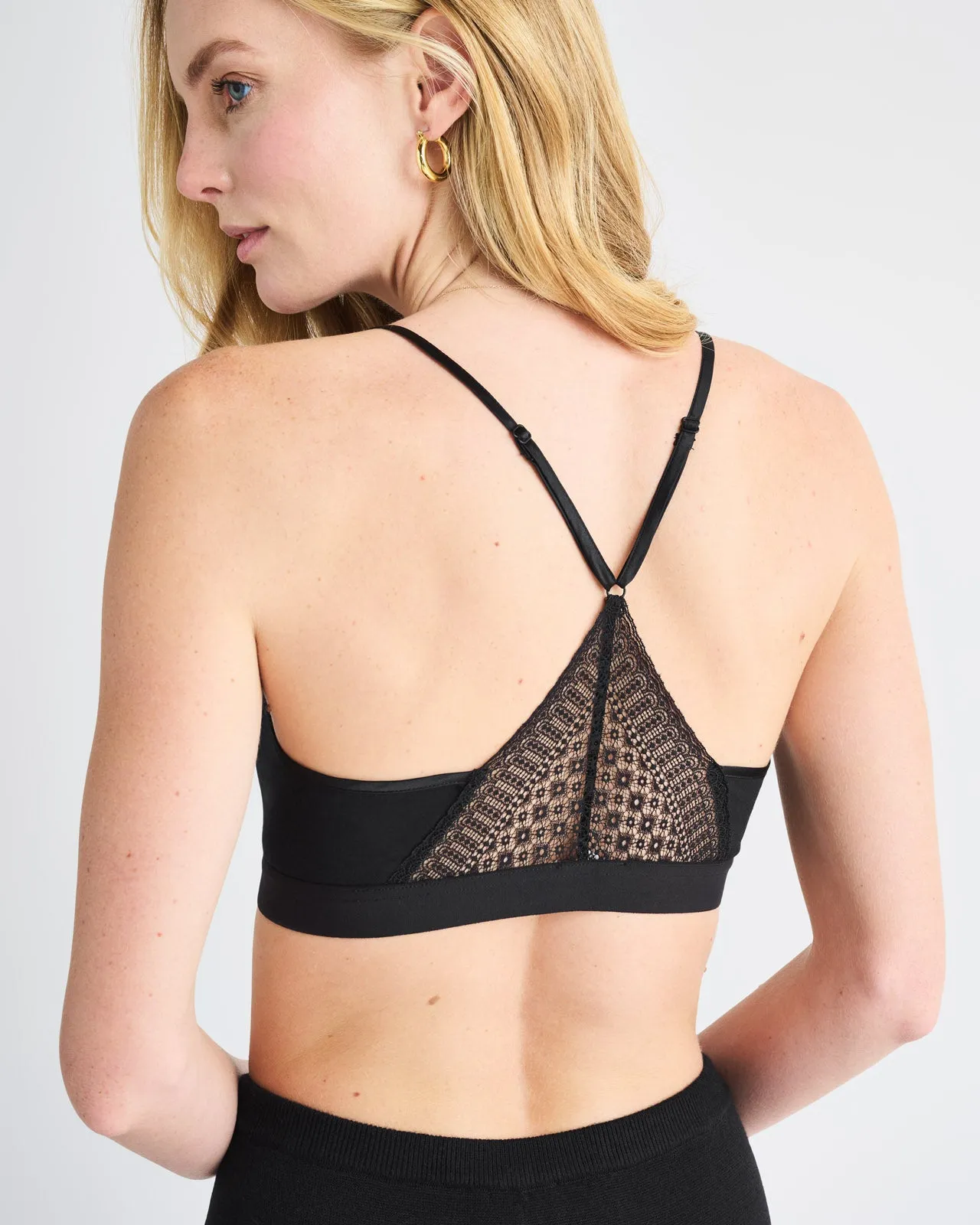 24/7 LYR Lace Trim Bralette
