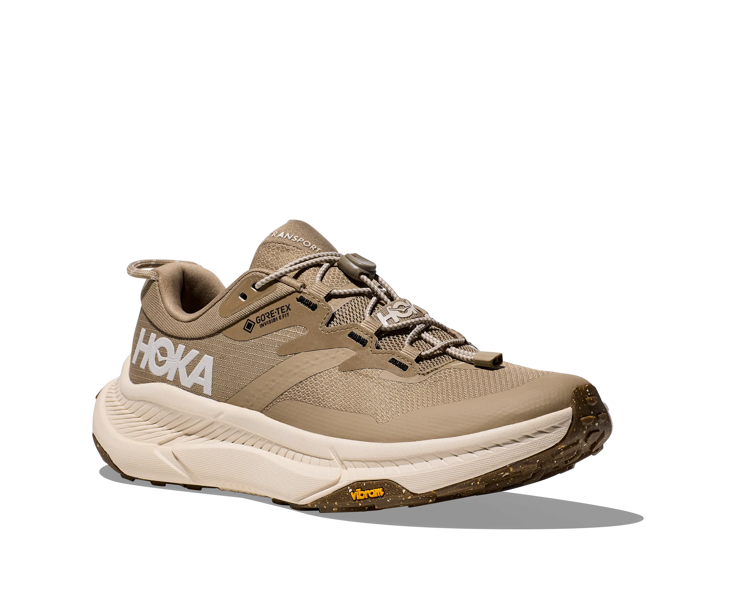 Hoka Transport GTX Dune Eggnog Women's