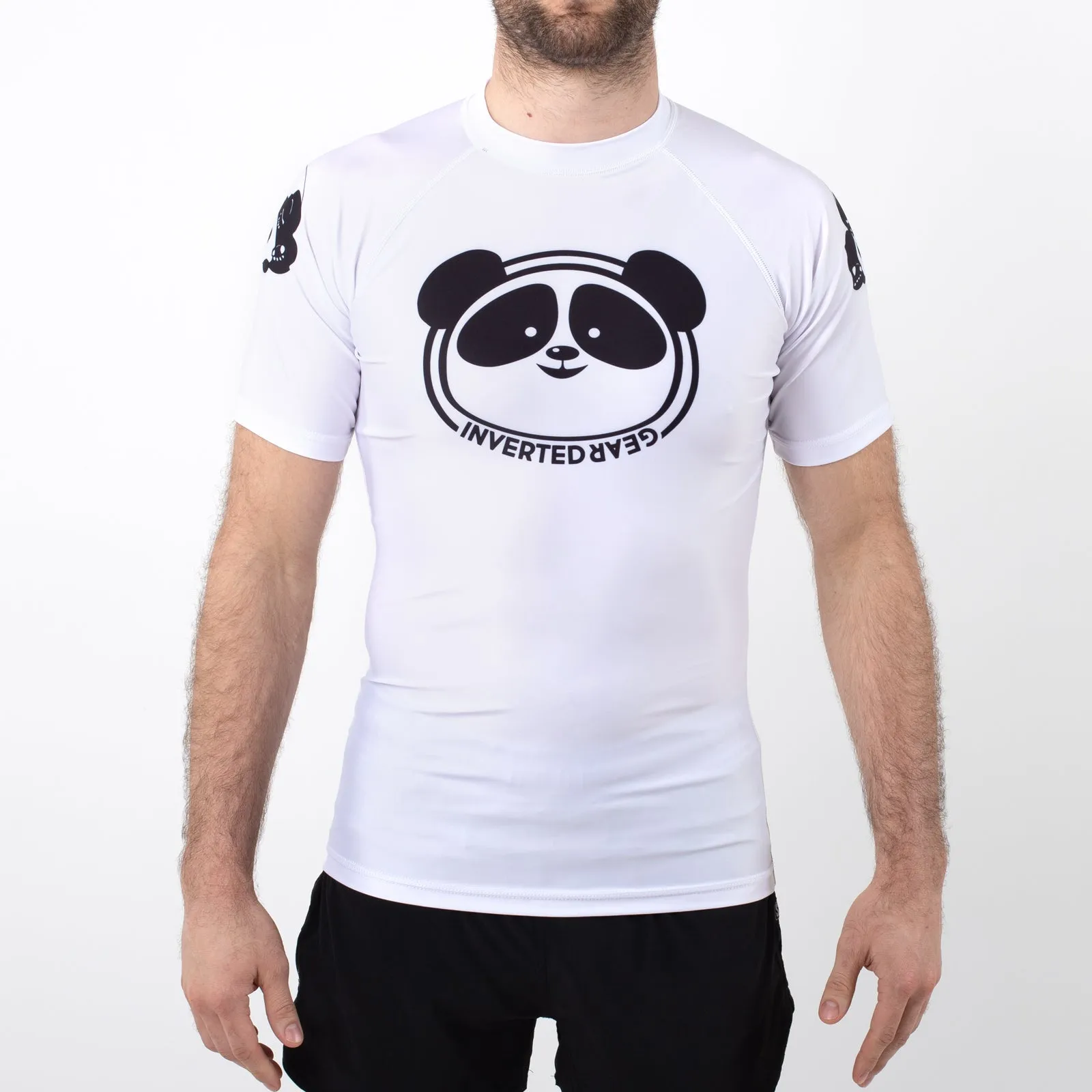 Inverted Gear "Lucky Panda" Ranked Short Sleeve Rash Guard