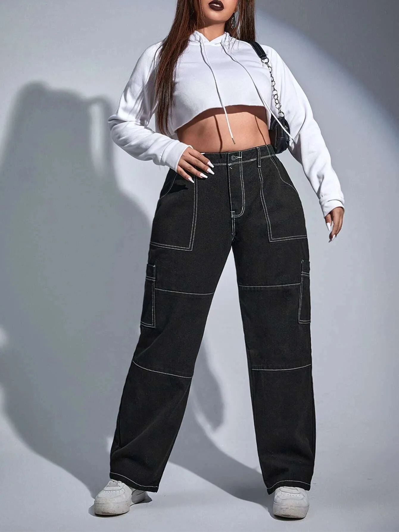 Wide Denim Jeans